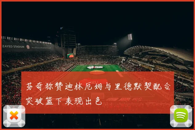 芬奇称赞迪林厄姆与里德默契配合突破篮下表现出色