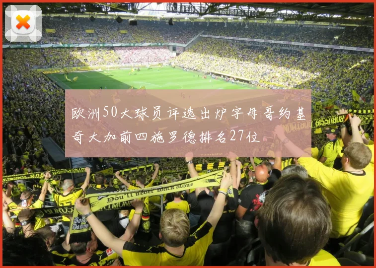 欧洲50大球员评选出炉字母哥约基奇大加前四施罗德排名27位